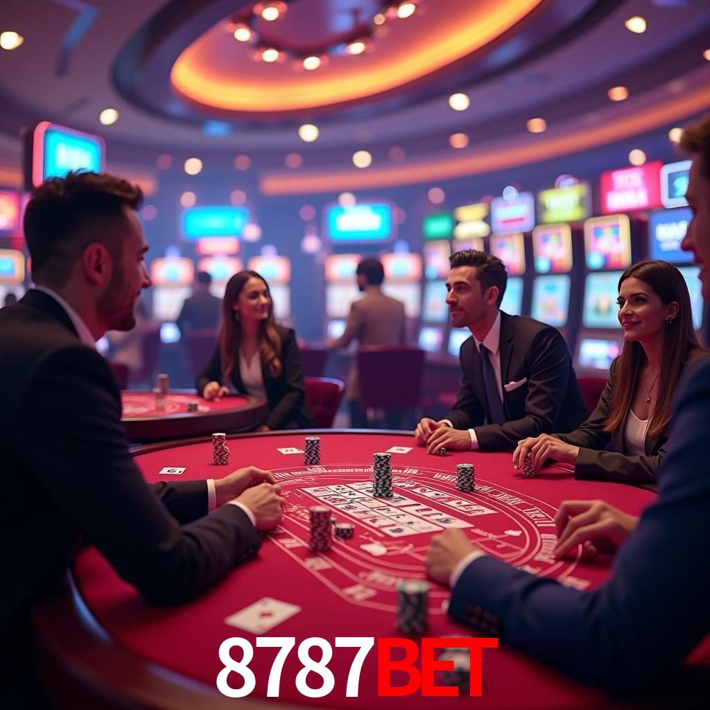 Mesa de Blackjack 8787bet